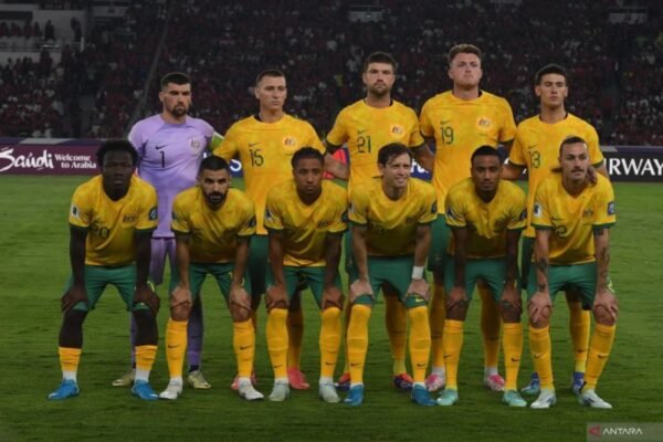 Timnas Australia Mengumumkan 26 Pemain untuk Pertandingan Melawan Indonesia dan China