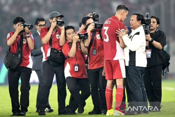 Prabowo Mengungkap Rasa Syukurnya: Timnas Kalahkan China, Insha Allah Menuju Piala Dunia